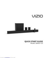 Vizio SB3851C0 Sound Bar System Operating Manual